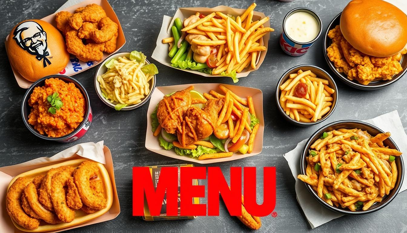 KFC Lunch Menu