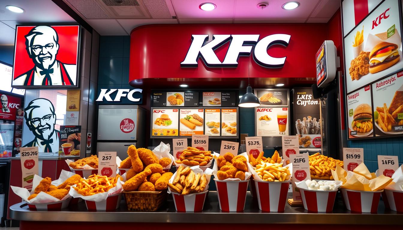 KFC Menu