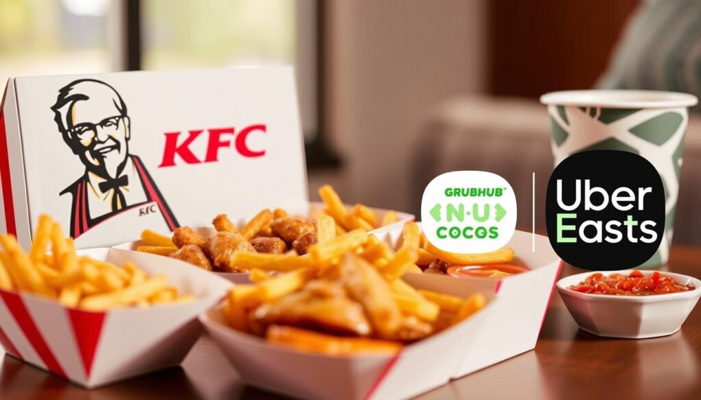 KFC delivery options