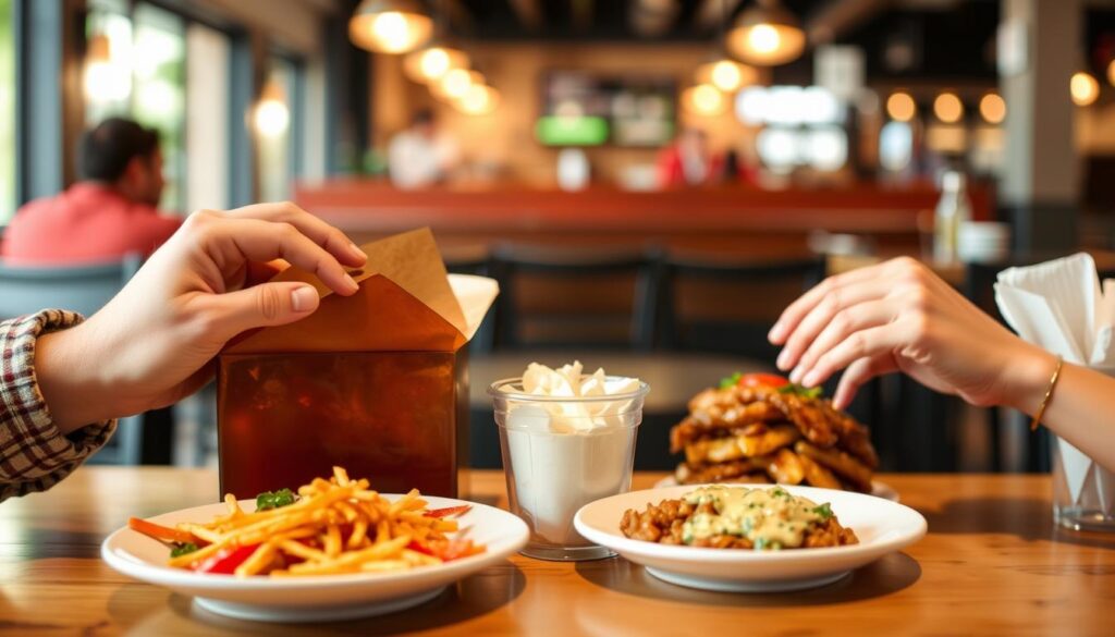 KFC dining experience