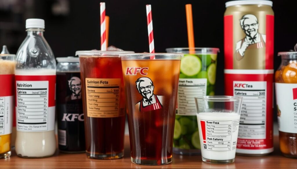 KFC drinks nutritional information