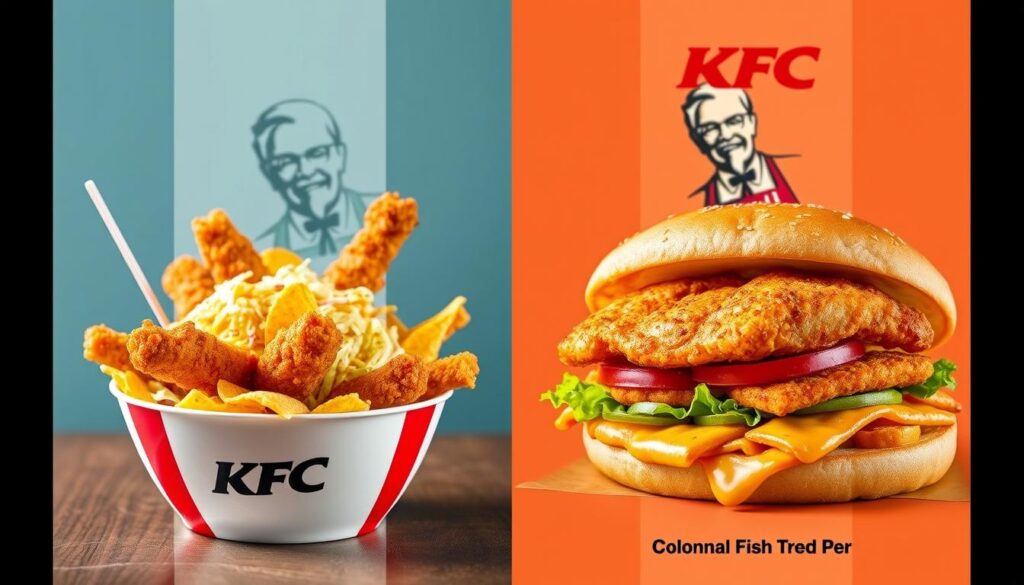 KFC exclusive chicken options