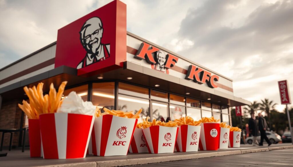 KFC market position comparison
