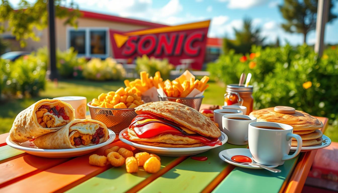Sonic Breakfast Menu