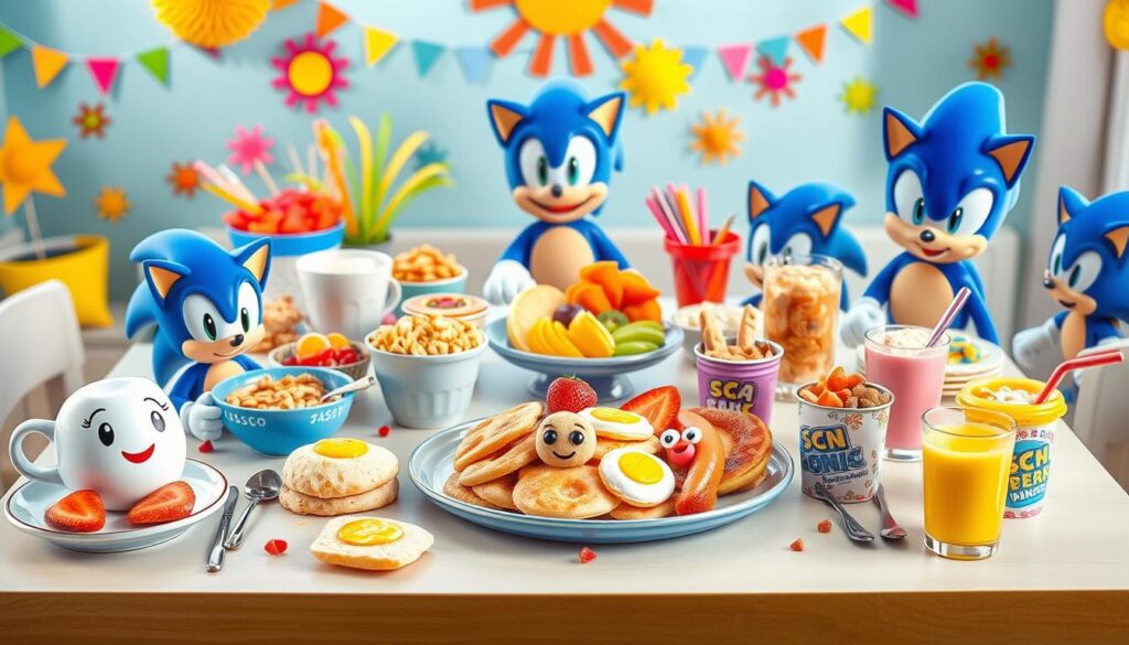 Sonic breakfast menu for kids