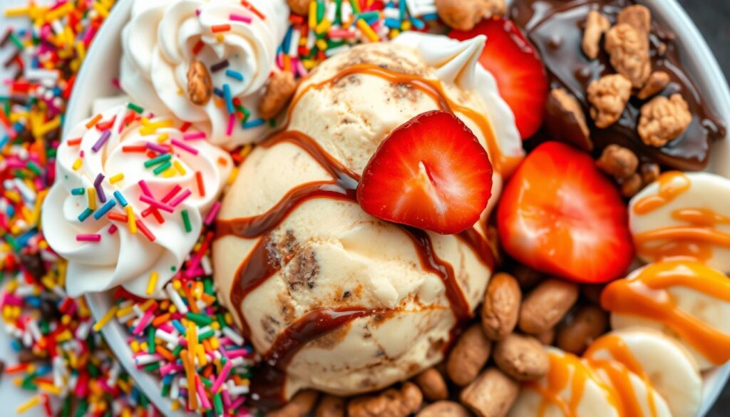 Sonic ice cream toppings