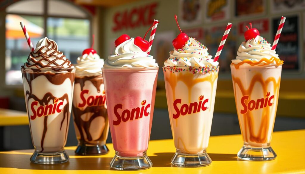 Sonic shake flavors
