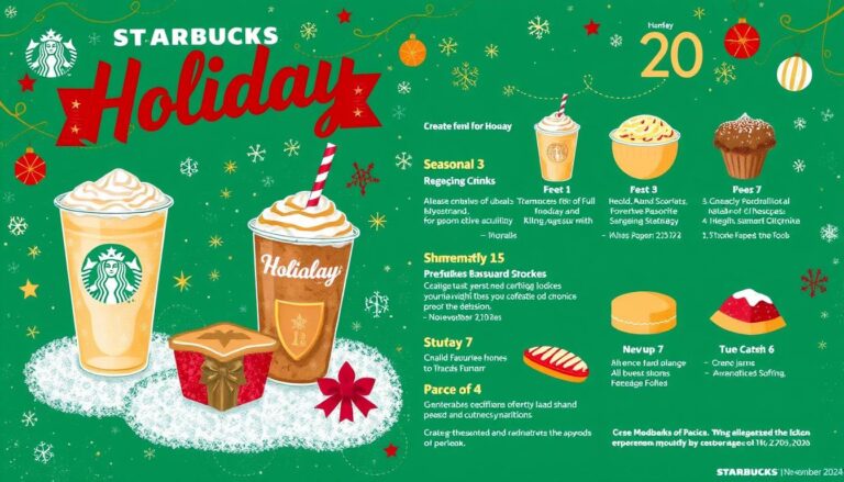 starbucks holiday menu price