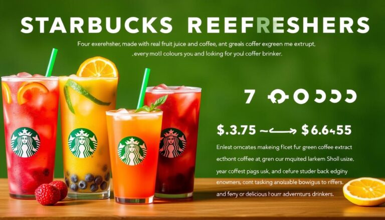 starbucks menu refreshers price