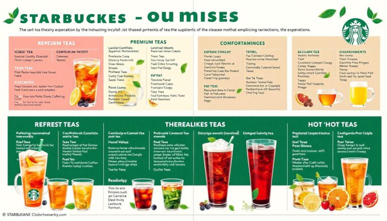 starbucks tea menu price
