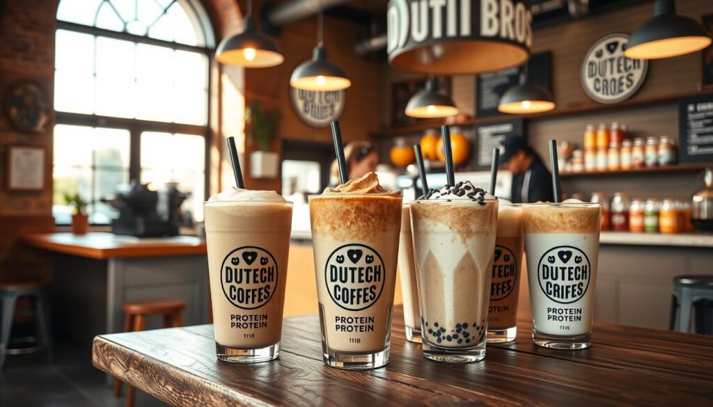 Dutch Bros Protein Coffee Drinks