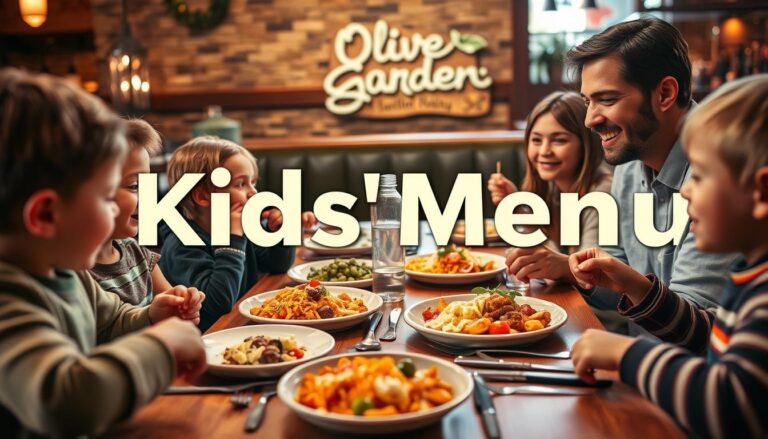 Olive Garden Kids Menu