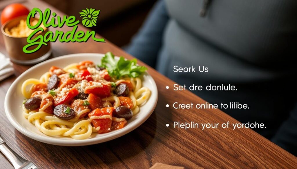 Olive Garden Lunch Ordering Options