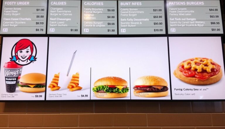 Wendy’s Menu Calories Details