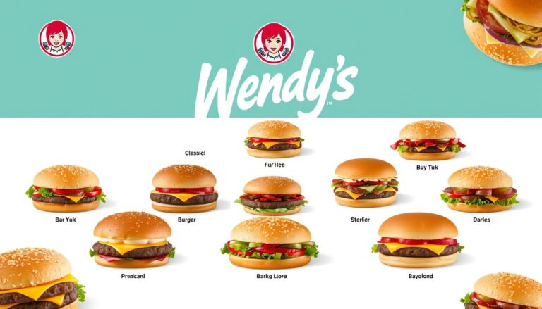 Wendy’s Burger Menu With Prices