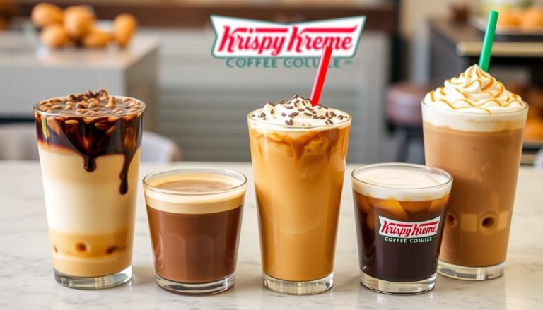 krispy kreme coffee menu