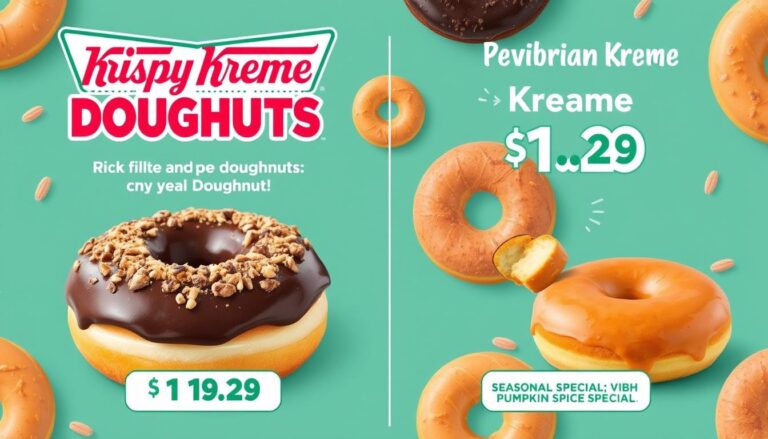 krispy kreme lexington menu